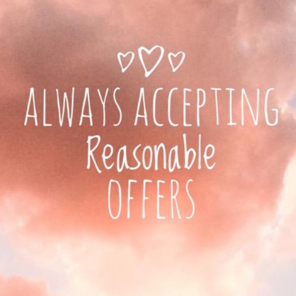 Send me reasonable offers!